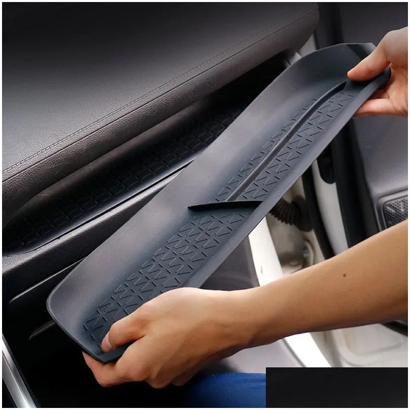 car parts for  rav4 2021 2022 central console organizer pad main driver storage box protect mat car inner accessories black interior protection