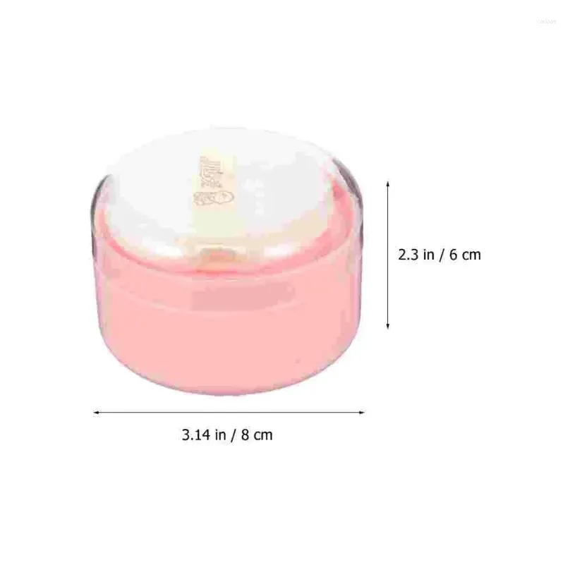 makeup sponges body powder puff box and container portable baby case loose synthetic sponge empty