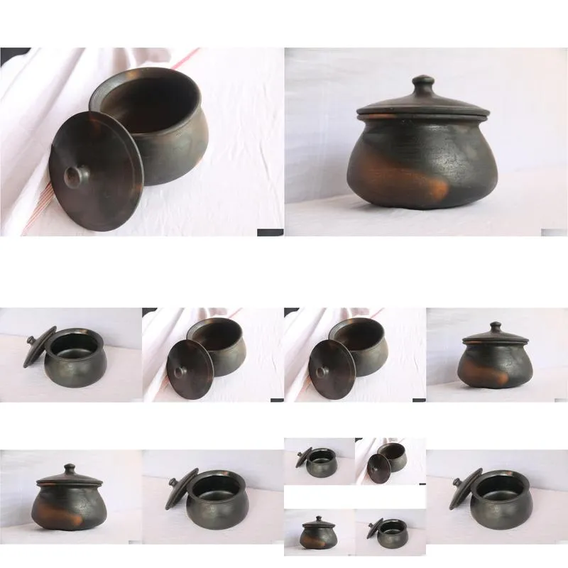 Cookware Parts Unglazed Pot/Clay Cookware Drop Delivery Home Garden Kitchen, Dining Bar Cookware Otckg