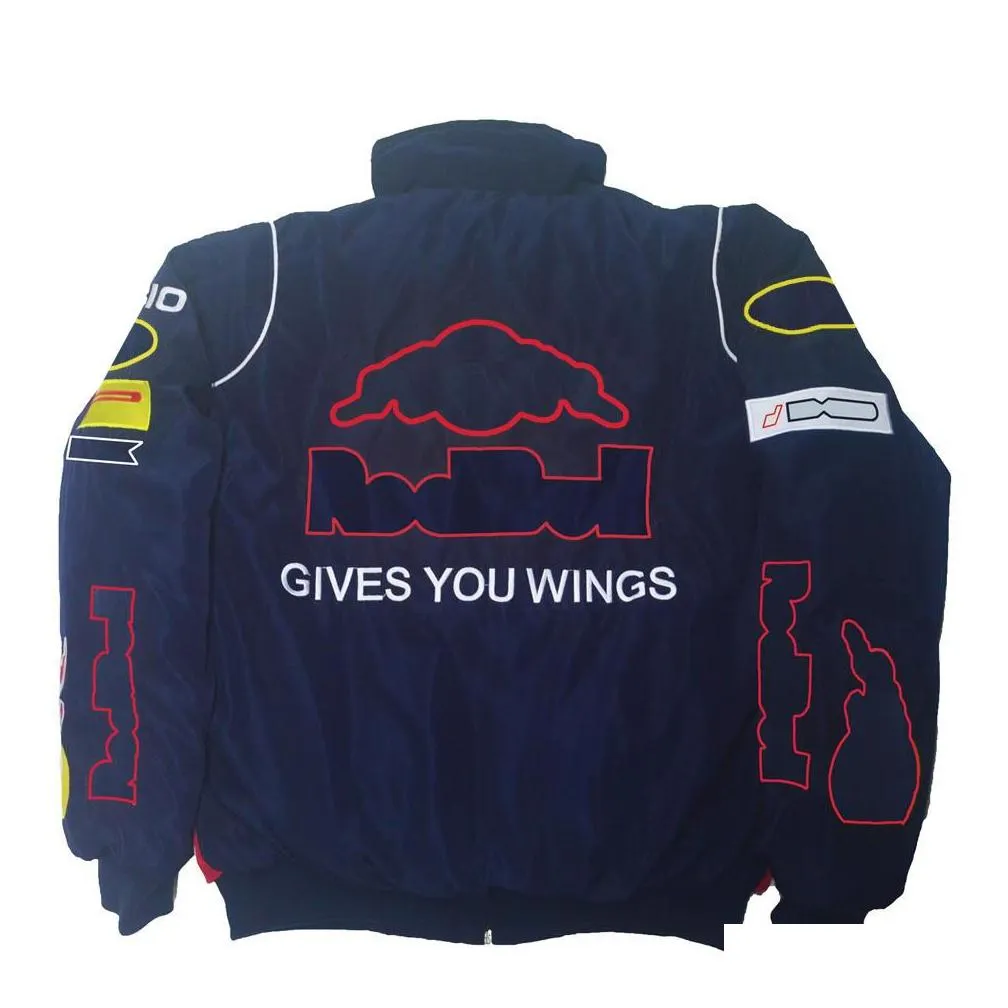 f1 jacket car logo jacket 2021 new casual racing suit sweater formula one jacket windproof warmth and windproof