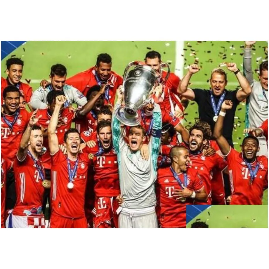 new 2020 resin c league trophy eur soccer trophy soccer fans for collections and souvenir silver plated 15cm 32cm 44cm full size 77cm