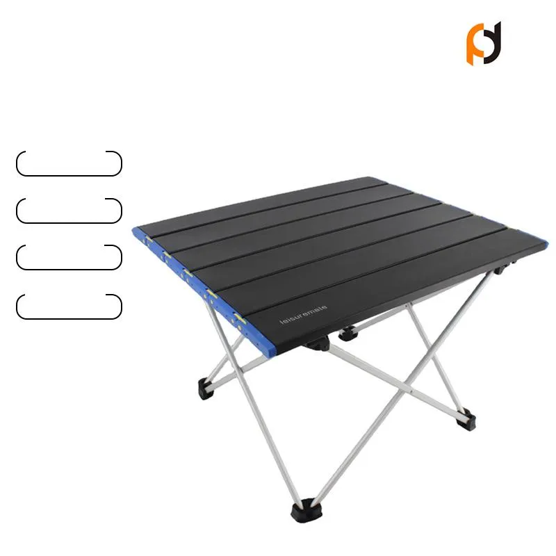 piedmont outdoor folding table portable ultra light aluminum plate table large camping outdoor folding table