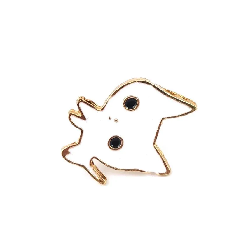 cute cat brooch kitten badge prick horse needle clothing drip oil trinket can