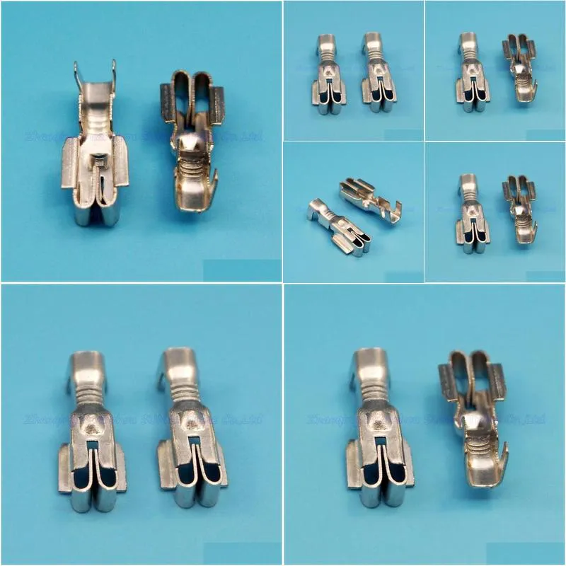 dj900107b car fuse holder terminal connectors,6.3mm fuse box terminals for vw audi etc. car