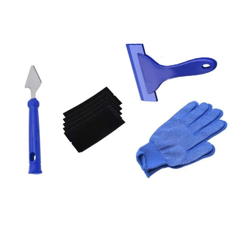 21pcs portable felt edge squeegee tool cars vinyl wrap application decal scraper auto cleaning car brush tools accessories