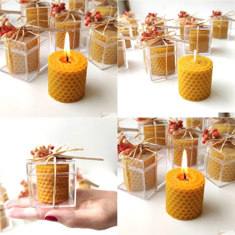 Candles Wedding Candle Favors Natural Gift For Beex Birthday Favor Anniversary Gifts Bridal Shower Drop Delivery Home Garden Home Deco Dhofq