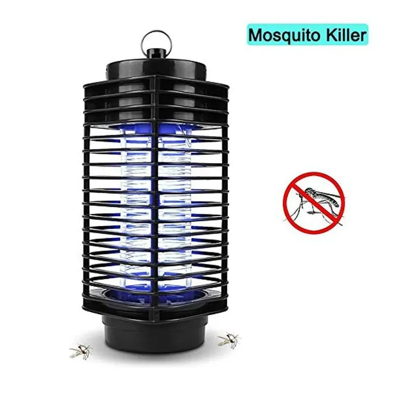 electronic mosquito trap lamp strong mosquito repeller against insect zapper bug fly stinger pest uv night electric fly trap light
