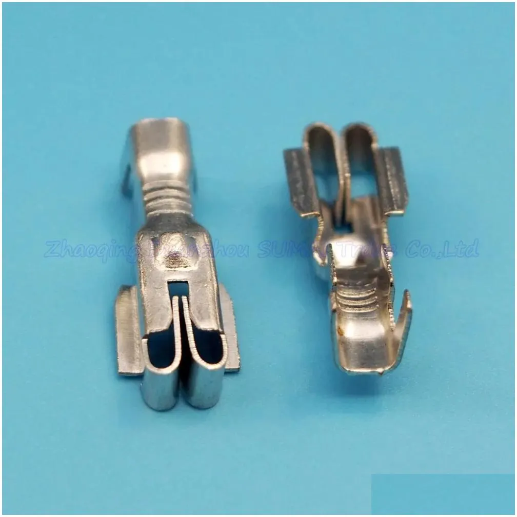 dj900107b car fuse holder terminal connectors,6.3mm fuse box terminals for vw audi etc. car