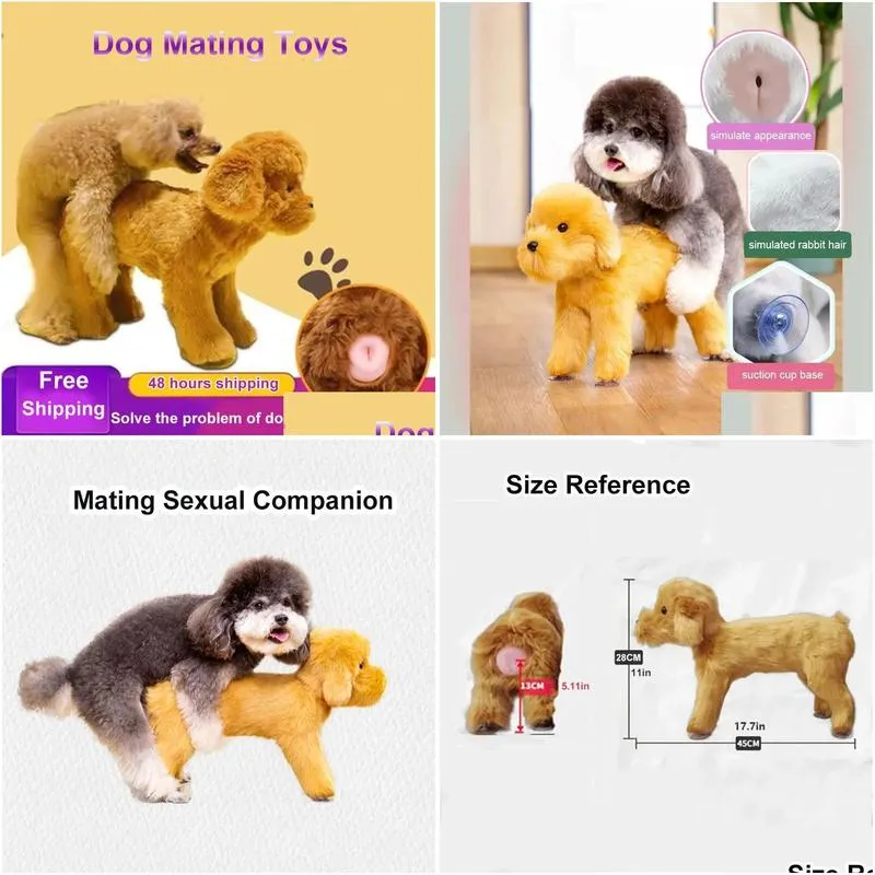 Dog Toys & Chews Sleep Estrus Dog Toy Simation Mating P Poodle Vent Fire Oestrus Partner Ual Companion Venting Fidget Drop Delivery Ho Ot8Tl