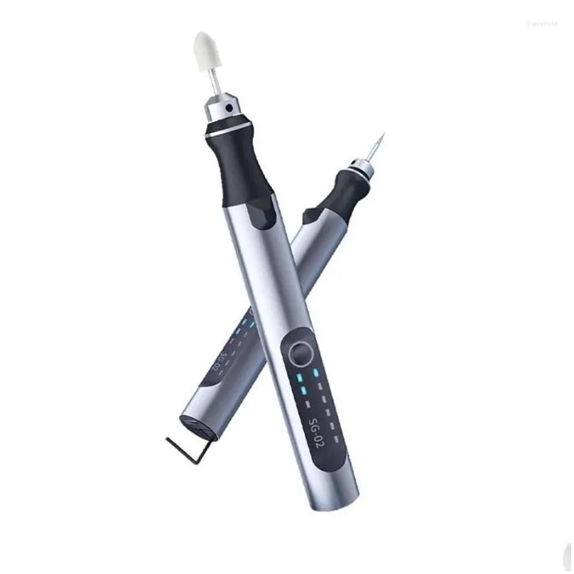 professional hand tool sets qianli sg-02 smart electric polishing pen for phone lcd screen residue oca glue adhesive remover cutter