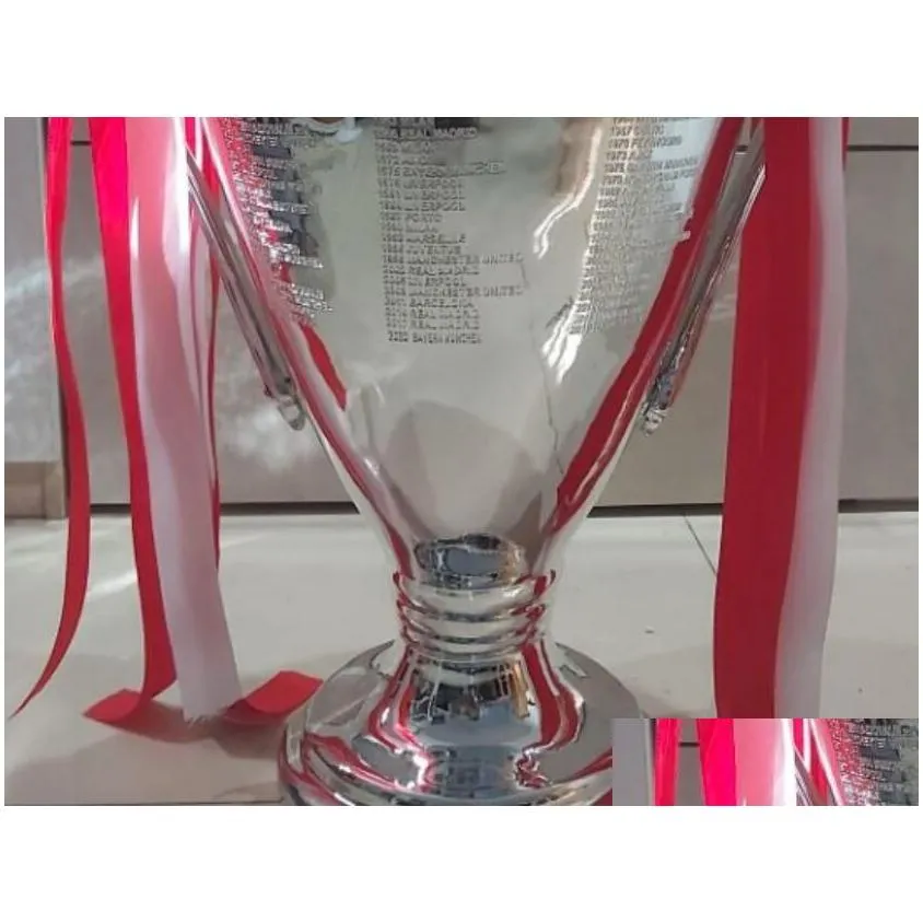 new 2020 resin c league trophy eur soccer trophy soccer fans for collections and souvenir silver plated 15cm 32cm 44cm full size 77cm