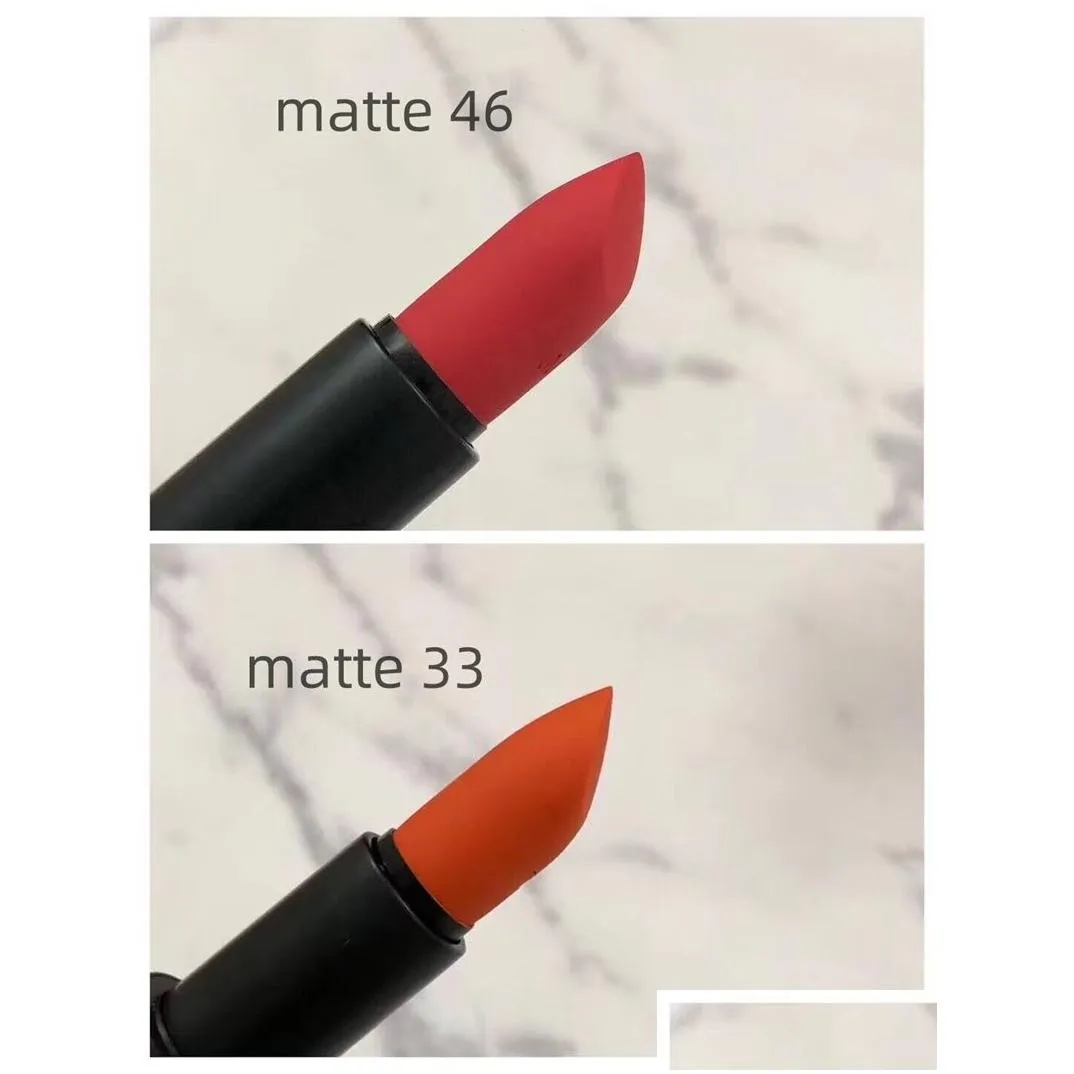 brand satin lipstick matte lipstick made in italy 3.5g rouge a levres mat 17 colors lipstick
