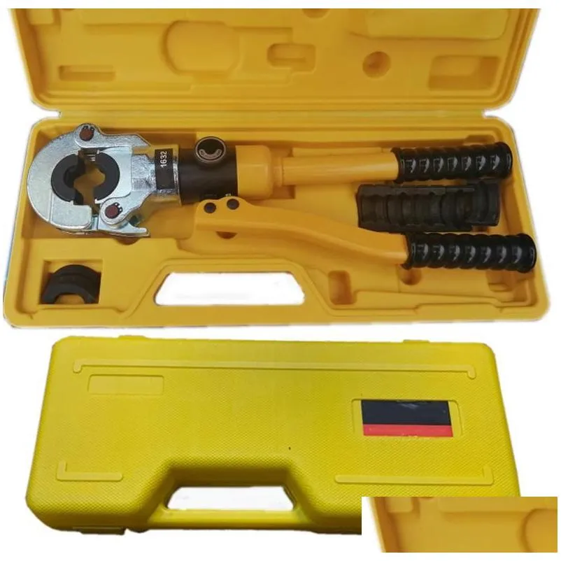 power tool sets pex pipe tube th mold 16 20 26 32 crimping 1632 floor heating plumbing pressure clamp 10t273o