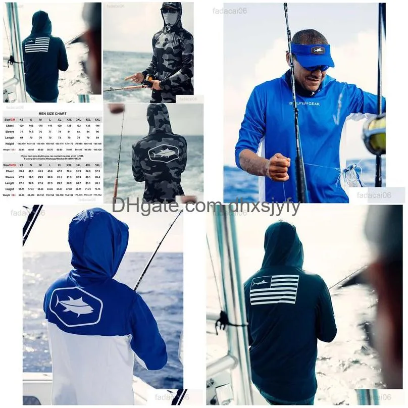 fishing accessories hoodies gear men fishing long sleeve hooded shirts blusas para pesca fishing performance apparel camisa de pesca uv manga longa