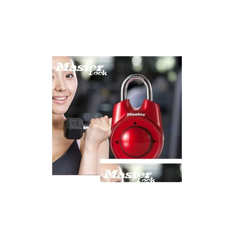 master lock portable assorted colors gym school health club combination password directional padlock locker door lock 5 color