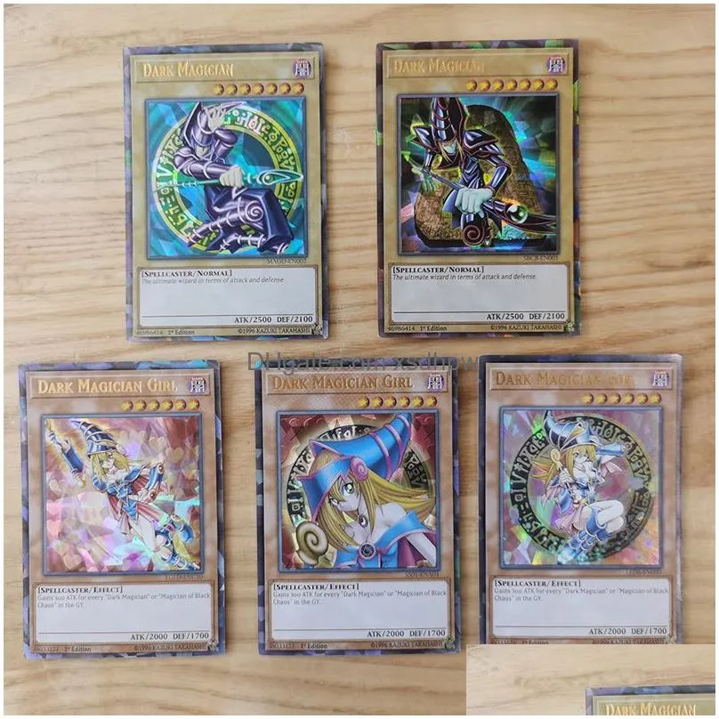 72pcs yu gi oh japanese anime 72 different english card wing dragon  soldier sky dragon flash card kids toy gift 220725