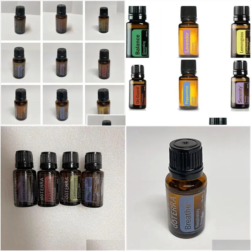  Oil Doterra Stock  Oil Women Per Collecting Serenity Lemongrass On Guard 15Ml Drop Delivery Health Beauty Fragrance Ot9Yt