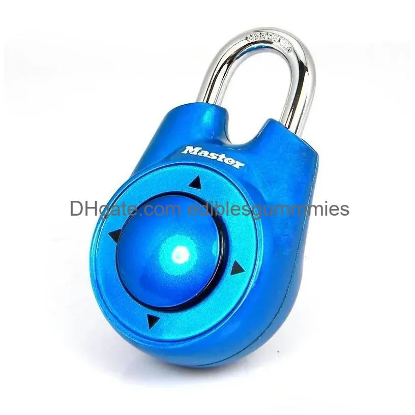 door locks portable assorted colors gym school health club combination password directional padlock locker lock 230111
