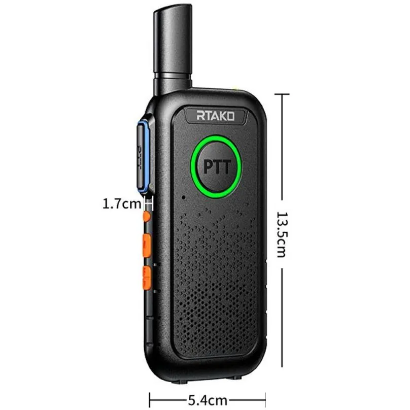 2 pcs pack hotel construction site civil micro ultra thin wireless handheld outdoor high power mini mini walkie talkie 5km 10km