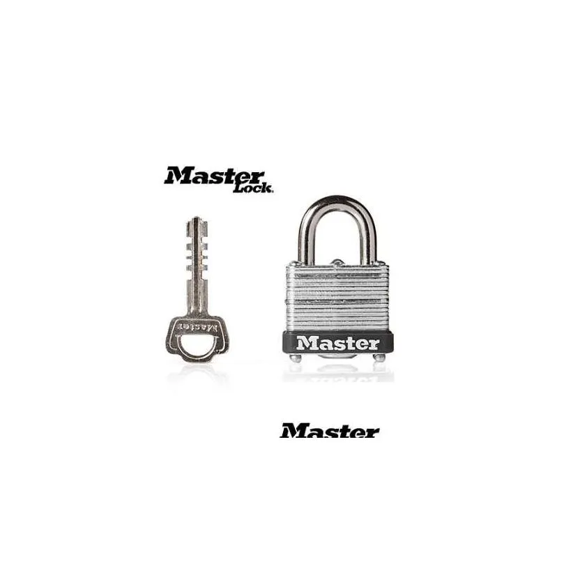 master lock wide laminated steel warded padlock anti-theft waterproof no gallbladder layer home padlock dormitory outdoor lock