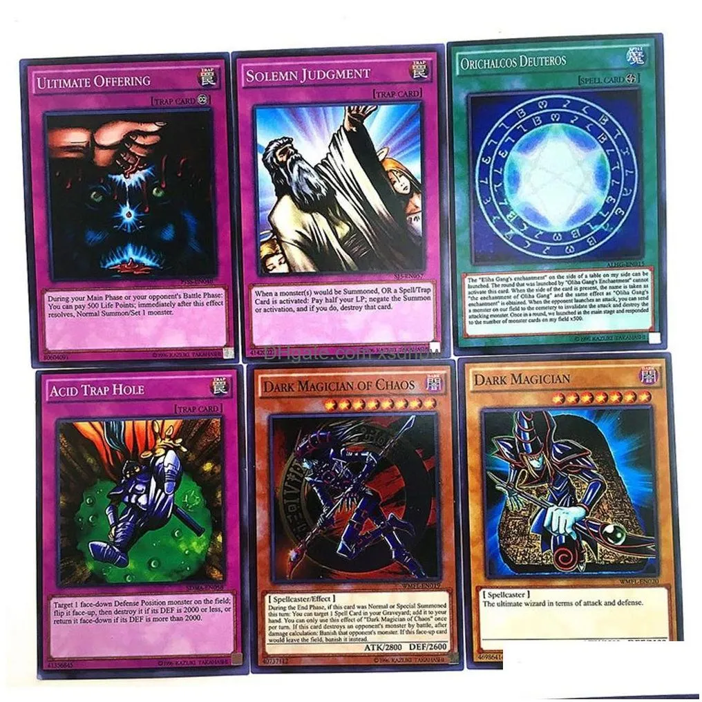 card games yugioh legend deck 240pcs set with box yu gi oh game collection cards kids boys toys for children figure cartas drop deli