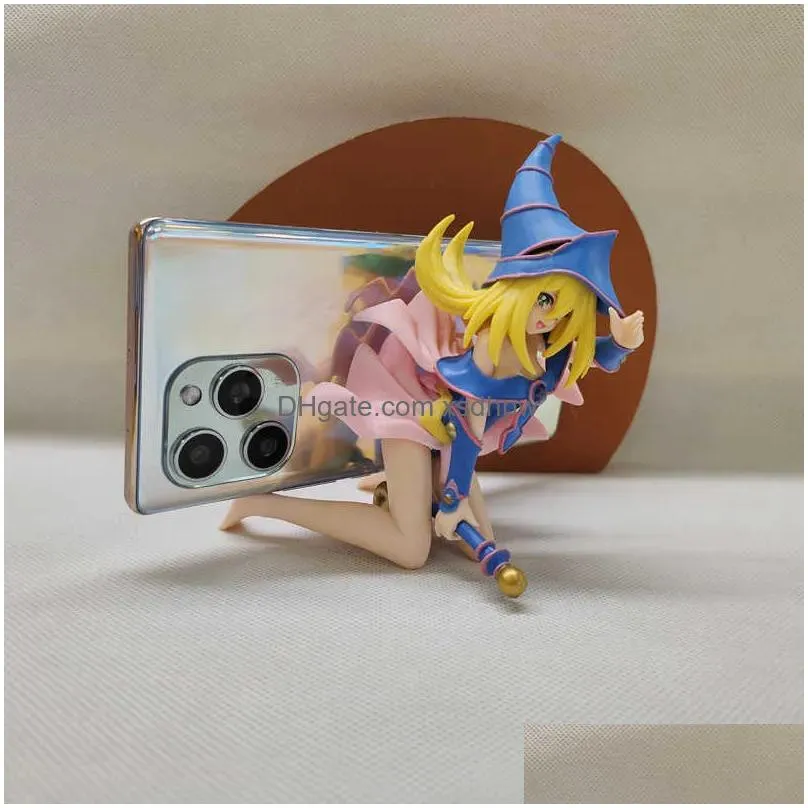 action toy figures 16cm yu-gi-oh duel monsters anime girl figure  up dark magician girl action figure adult collectible model doll