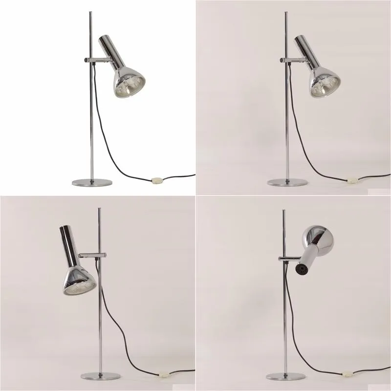 Desk Lamps Chrome Table Lamp By Hustadt Leuchten Drop Delivery Lights Lighting Lamps Shades Ot9E5