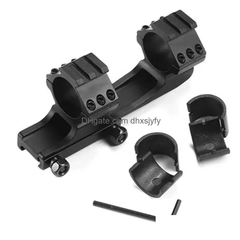 tactical accessories one piece scope mount 25.4mm 30mm dual rings hunting accessories 20mm picatinny rail