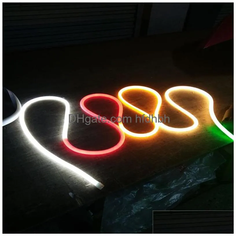  arrival led neon sign flex rope light pvcflexible strips indoor/outdoor flex tube disco bar pub christmas party decoration