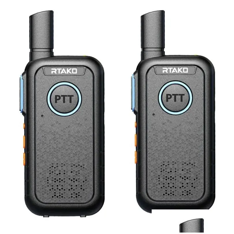 2 pcs pack hotel construction site civil micro ultra thin wireless handheld outdoor high power mini mini walkie talkie 5km 10km