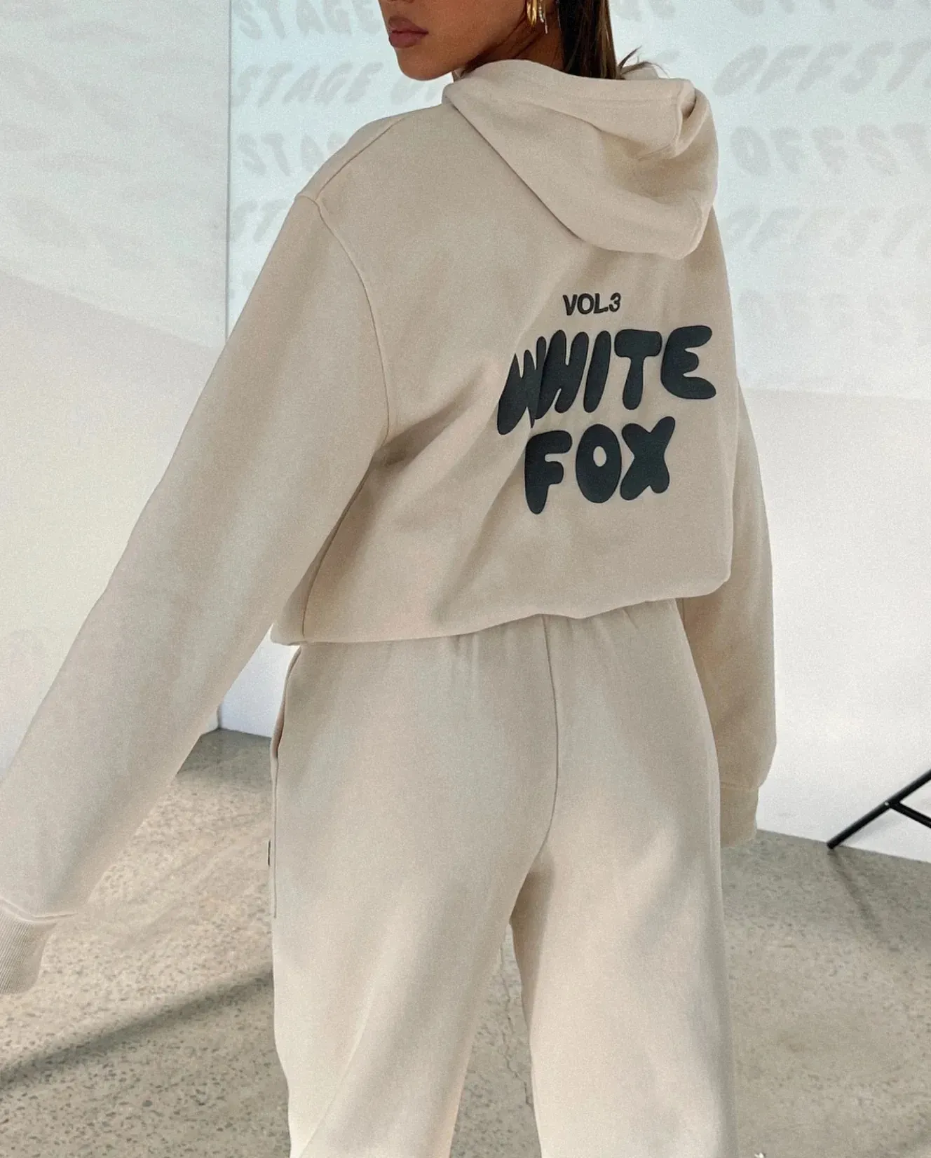 White Designer Tracksuit Fox Hoodie Sets Two Set Women Mens Clothing Sporty Long Sleeved Pullover Hooded Tracksuits Spring Autumn Winter Smart 444