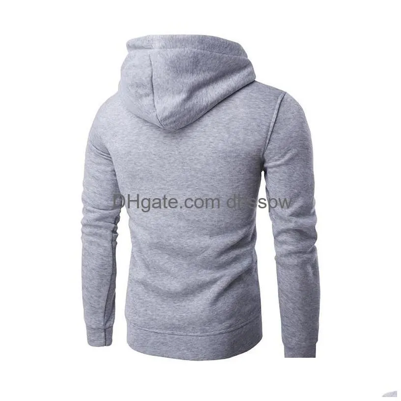 pure cotton solid mens hooded fleece hoodie sweatshirt simple brand casual hoodies men long sleeve mens hoodie m-xxl