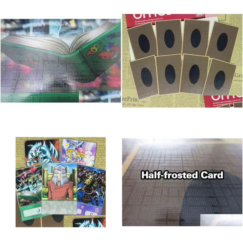 8pcs/set yugioh pegasus anime style half-frosted cards toon world cartoon monsters relinquished yu-gi-oh retro collectible card y1212