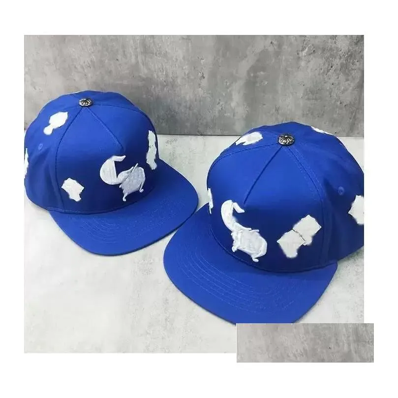 cross flower designer caps baseball mens snapbacks blue black chrome women ball fashion letter pattern hats high quality ch cap hearts
