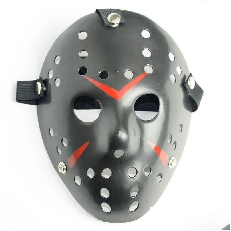 Party Masks 6 Style Fl Face Masquerade Masks Jason Cosplay Skl Mask Vs Friday Horror Hockey Halloween Costume Scary Fy2931 Bb1202 Drop Dhsbu