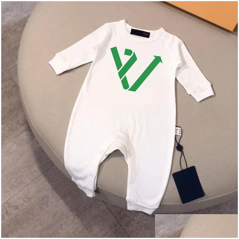 v luxury designer baby rompers newborn sets new born jumpsuits brand girls boys clothes romper overalls jumpsuit kids bodysuit for