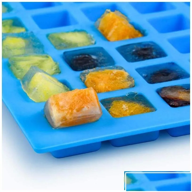 baking moulds 126 cavities square sile molds mini cheese hard candy chocolate gummy caramel ice cubes jelly mods 220509 drop deliver