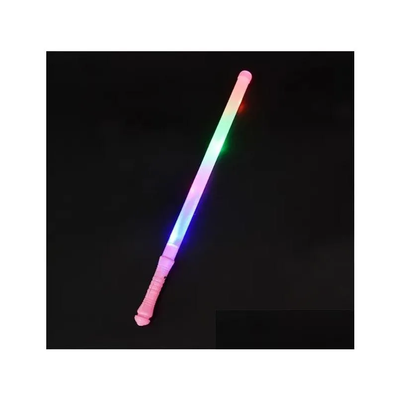 party decoration 48cm 30pcs glow stick led rave concert lights accessories neon sticks toys in the dark cheer jl0629