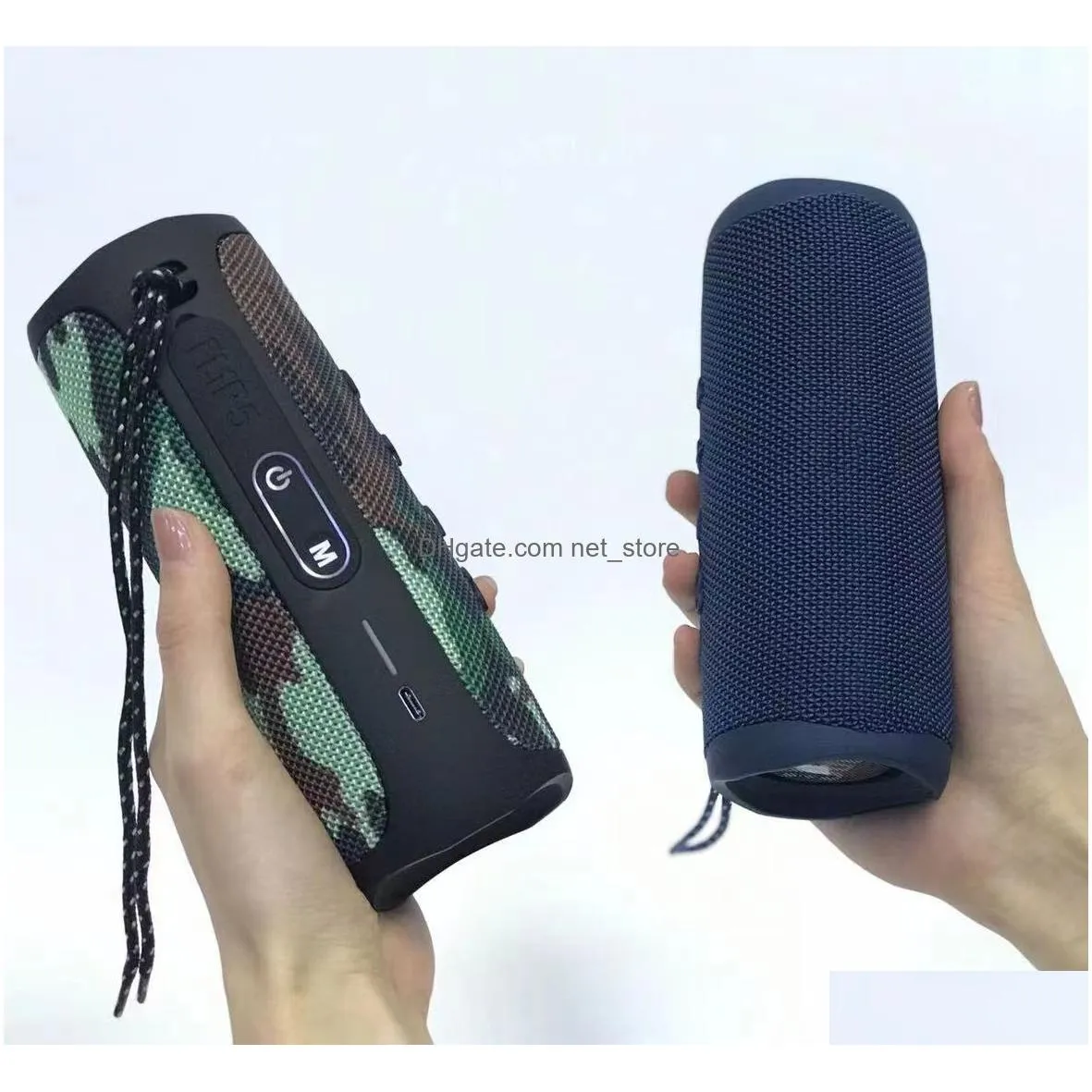 flip 5 mini wireless bluetooth speaker portable outdoor sports audio double horn speakers with retail box