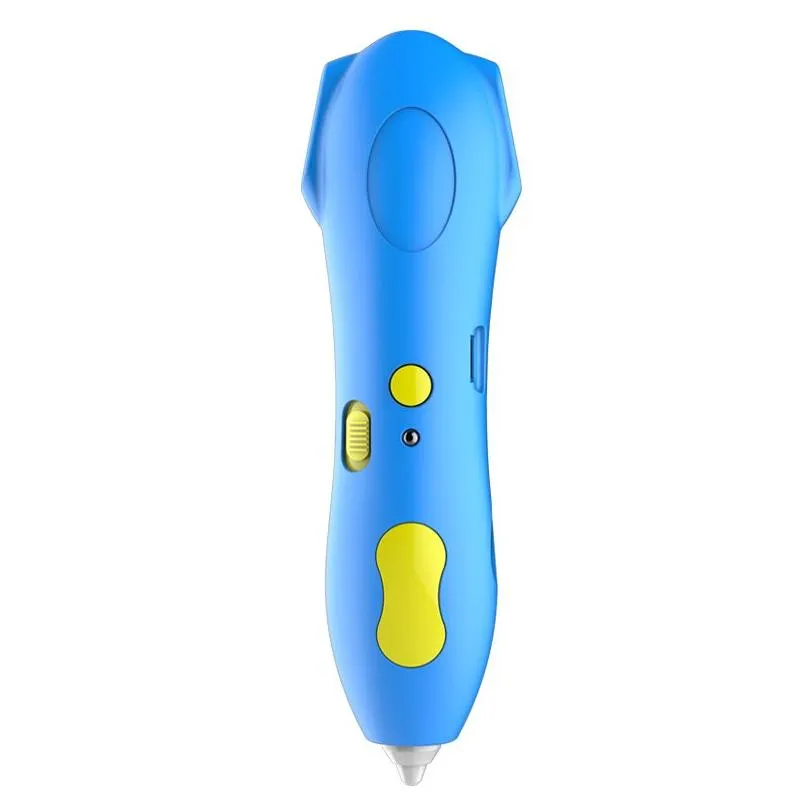 children`s 3d printing pen low temperature 3d three-dimensional graffiti pen wireless student painting pen