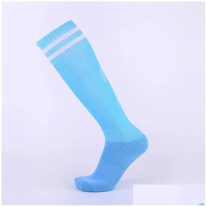 top quality men women kids professional sports soccer comfort wearable socks breathable knee high sock children adult basketball running football socks