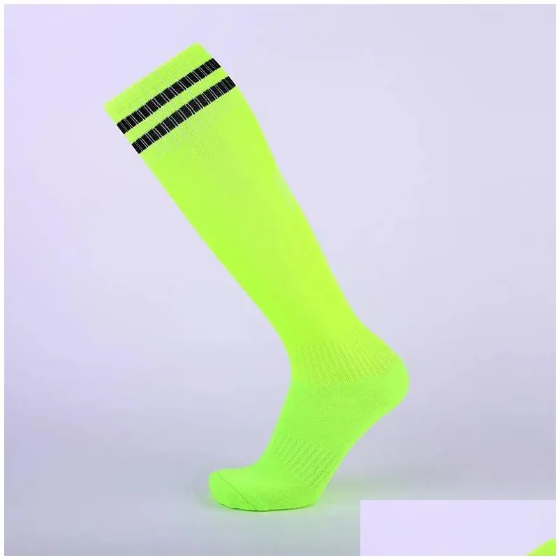 top quality men women kids professional sports soccer comfort wearable socks breathable knee high sock children adult basketball running football socks