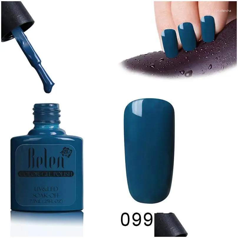 nail gel belen uv primer 7.3ml gelpolish polish long lasting glaze led 79 color for art salon