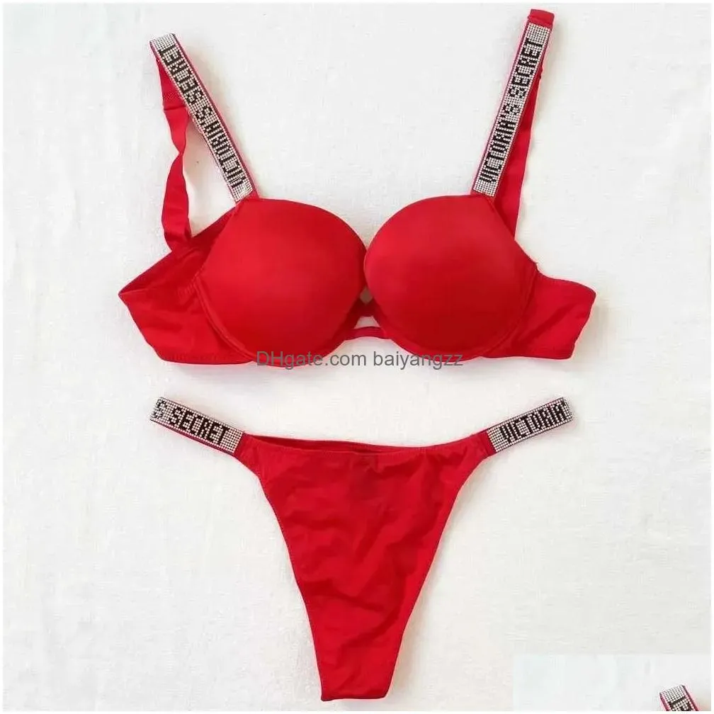 sexy lingerie comfort women set push up bra  lingerie set female 2 piece brand underwear vetement femmel231121