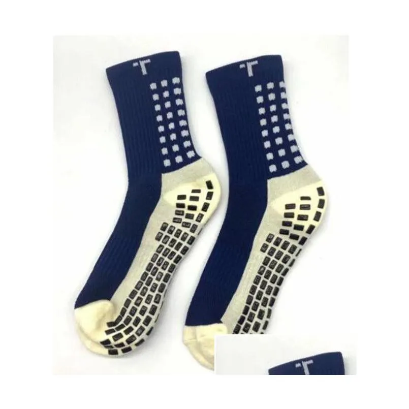 mix order sales football socks nonslip football trusox socks mens soccer socks quality cotton calcetines with trusox