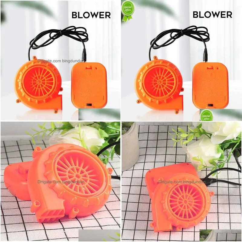 Baking & Pastry Tools New Mini Fan Blower For Dinosaur Costume Battery Powered Inflatable Toy Air Cosplay Accessory Drop Delivery Home Dhdll