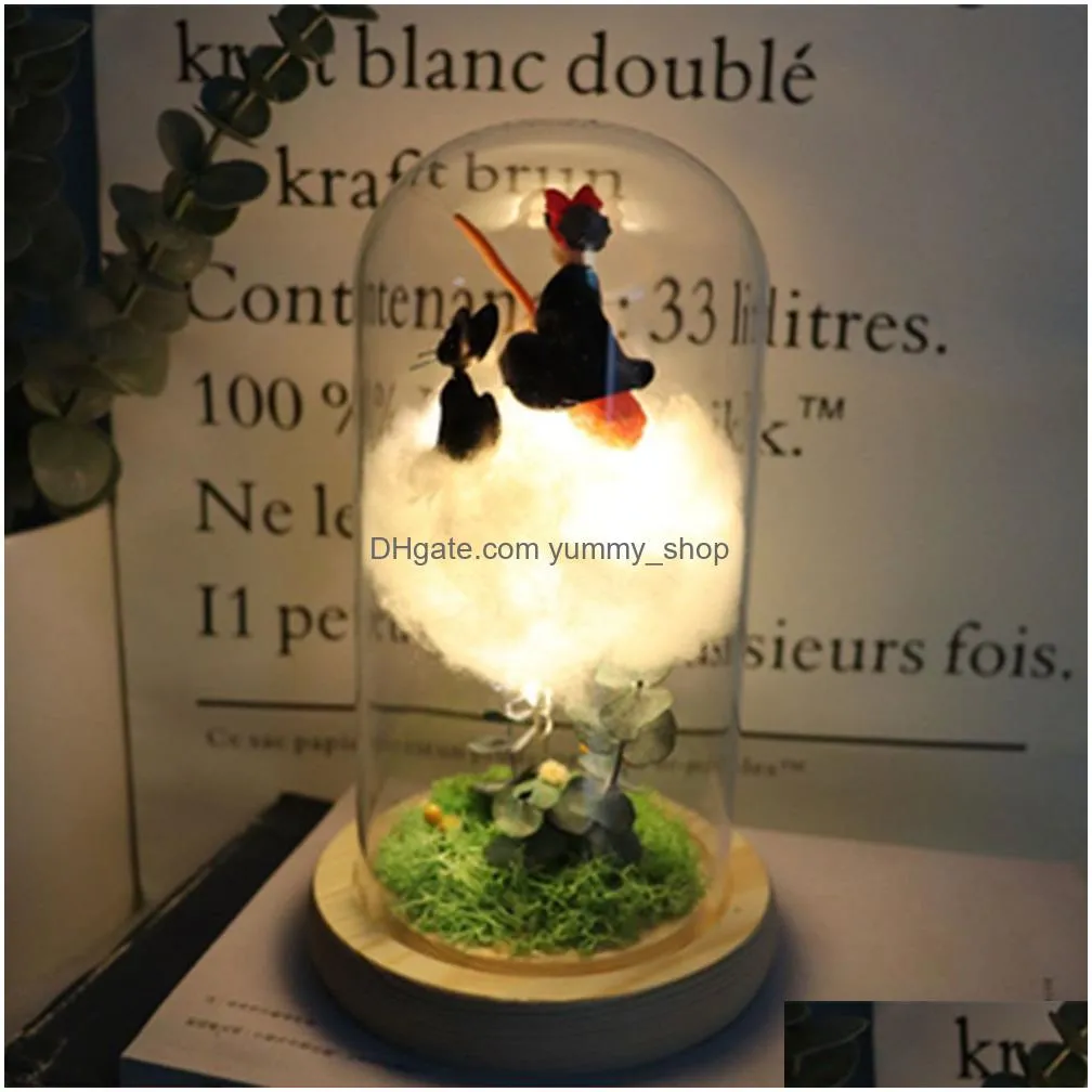 decorative objects figurines handmade cloud night light little prince witch home decor romantic atmosphere lamp gift for partner friend valentines day