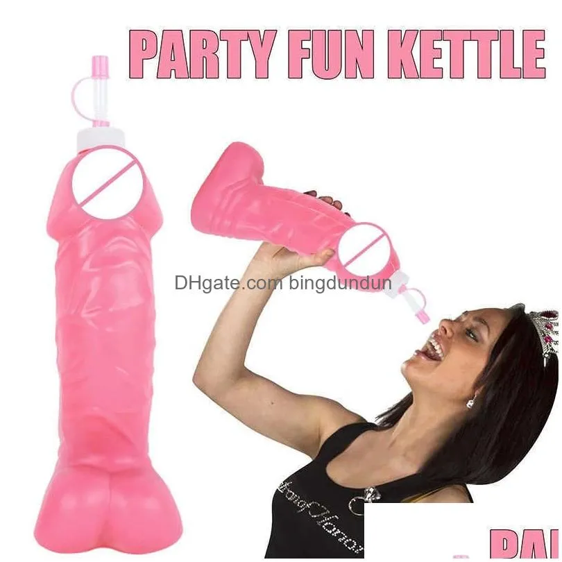 Other Event & Party Supplies New Large Penis Shape Kettle Funny Dick Water Bottle Hen Night Bachelorette Party Supplies Bridal Shower Dhvkt