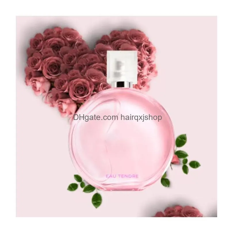 Incense Per Eau Tender 100Ml Chance Girl Pink Bottle Women Spray Good Smell Long Lasting Lady Fragrance Fast Ship Drop Delivery Health Dh9Dw