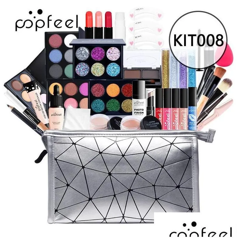 makeup sets popfeel set fl beginner make up collection all in one girls light cosmetics kit drop delivery health beauty dhnzc